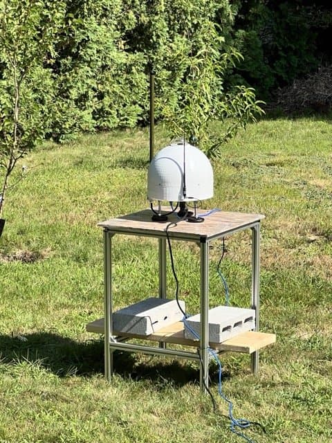 First node deployed to the field!