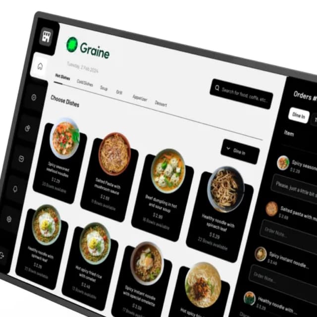 Graine Growth Point of Sale