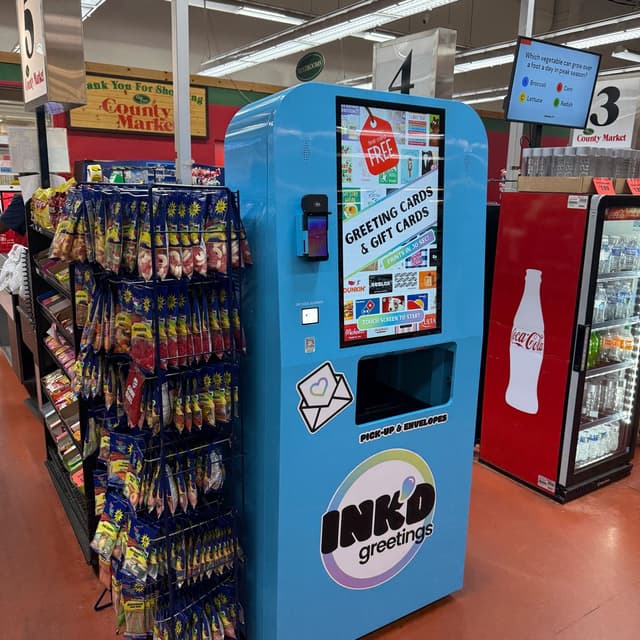 Single sided kiosk