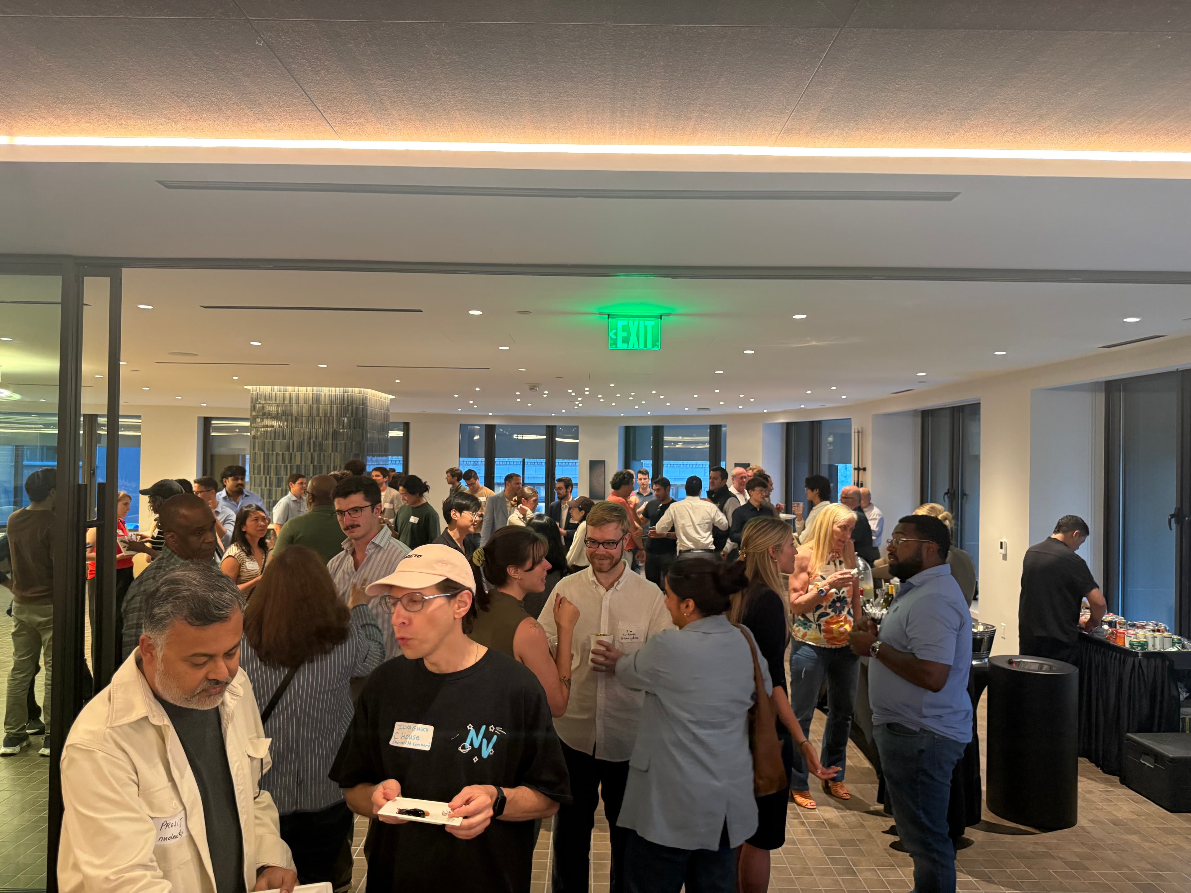 Hosted a great founder and funder event last night