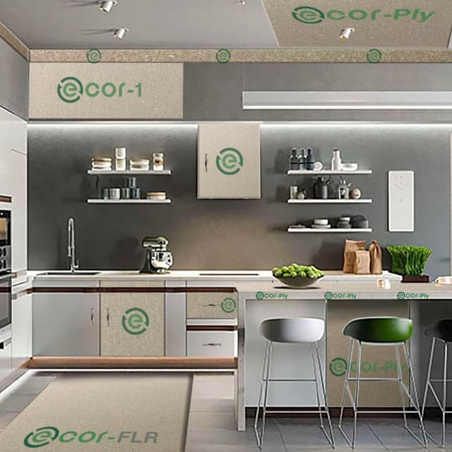 A certified, sustainable, and lower cost drop-in replacement for the $500B MDF, HDF and plywood market.