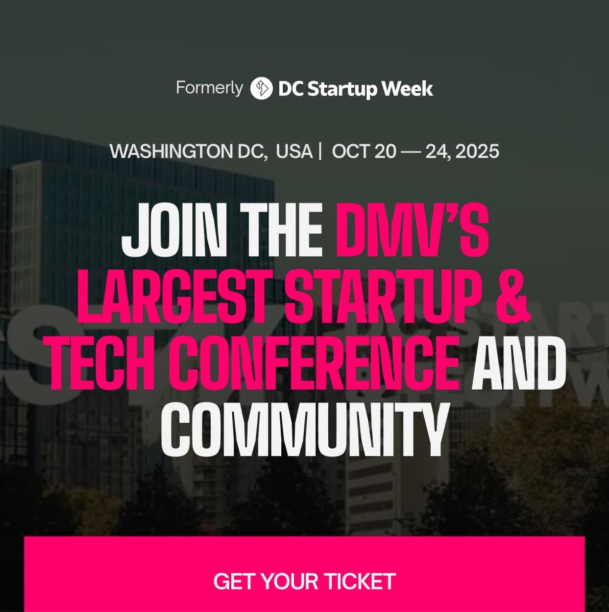 DC Startup Week Partnership